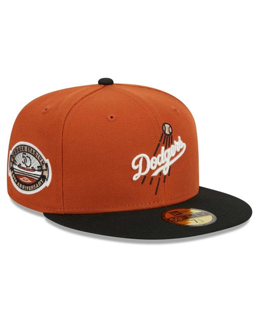 New Era Black Los Angeles Dodgers 59FIFTY Fitted Hat