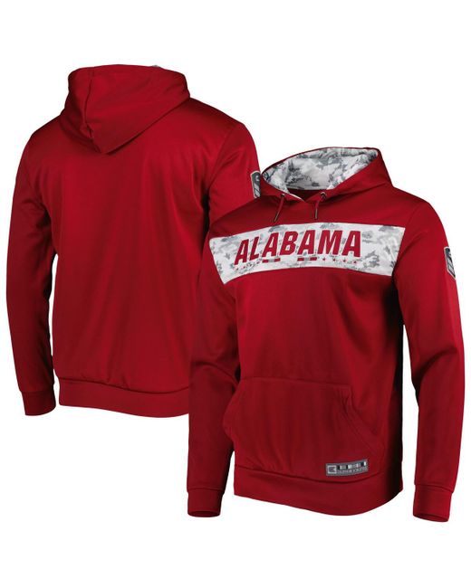 Colosseum Alabama Tide Oht Military-Inspired Appreciation Team Pullover Hoodie