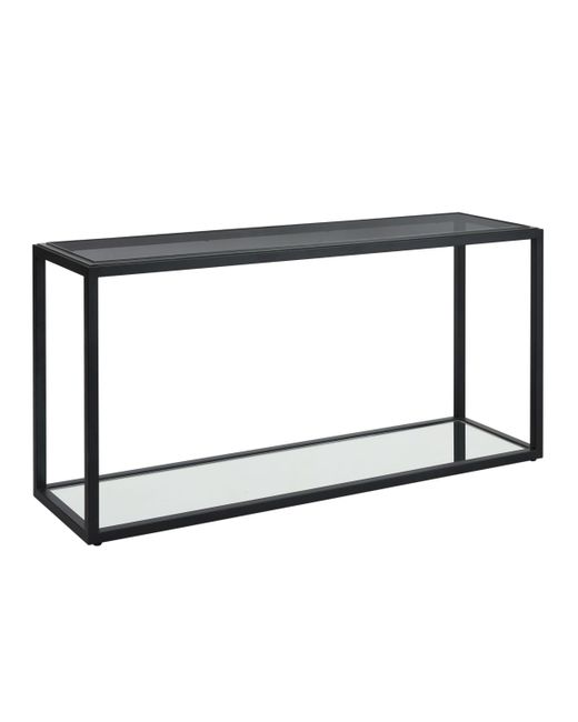 Macy's Ellis 60 Glass and Metal Console Table