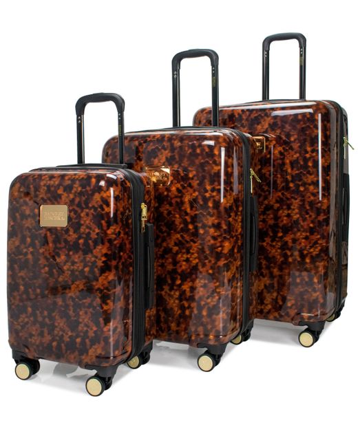 Badgley Mischka 3 Piece Expandable Luggage Set