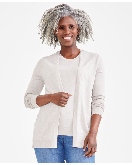 Style & Co Completer Cardigan Sweater Created for