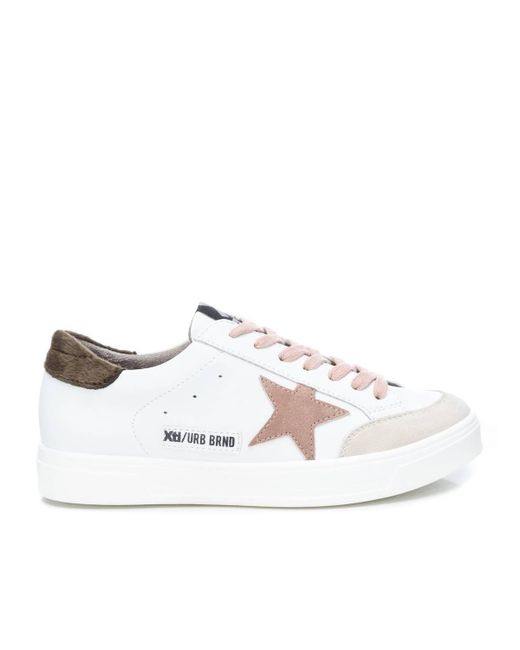 Xti Lace-Up Sneakers By