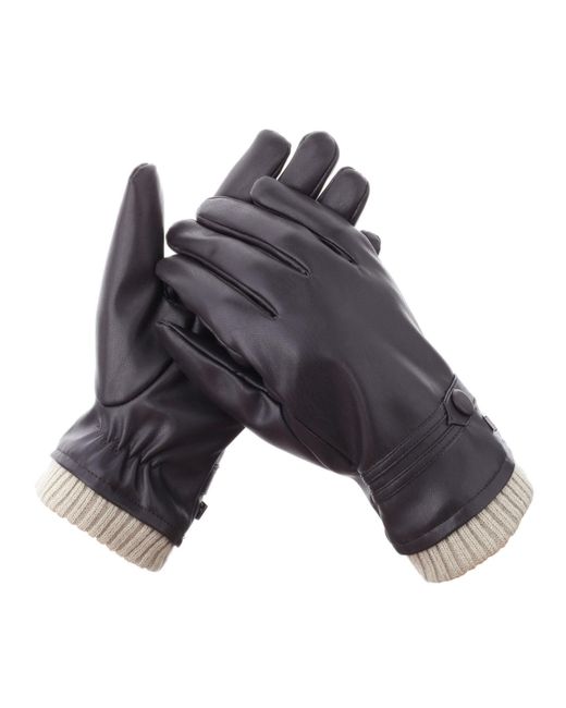 Gallery Seven Classic Touchscreen Lined Winter Gloves