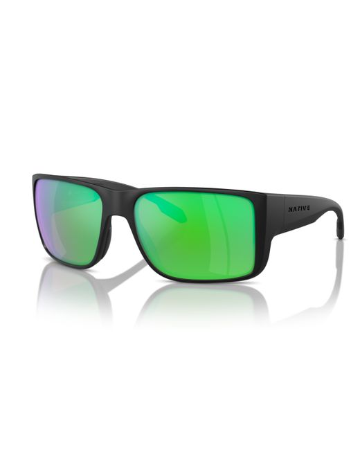 Native Eyewear Polarized Sunglasses Badlands Xd9045 Green