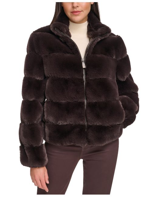 Calvin Klein Faux-Fur Coat