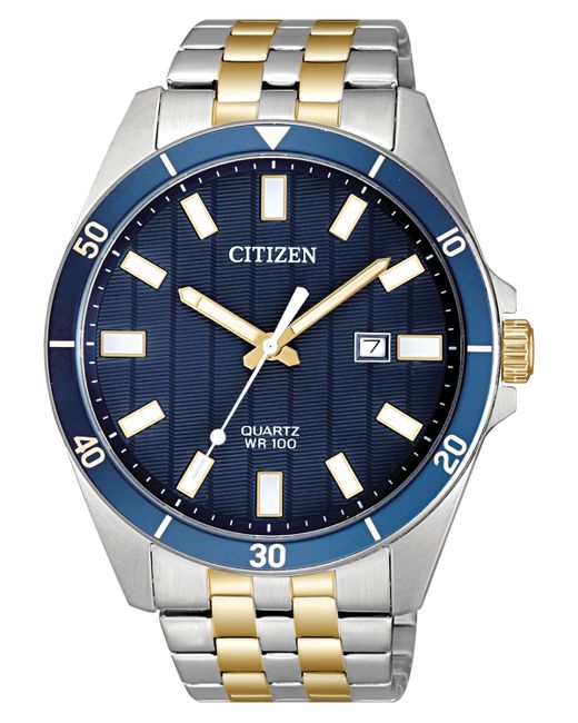 Citizen Quartz Stainless Steel Bracelet Watch 42mm