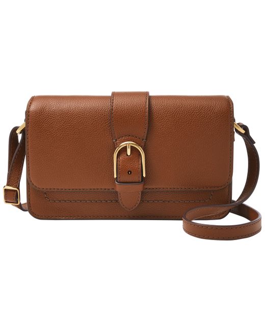 Fossil Small Zoey Leather Crossbody Bag