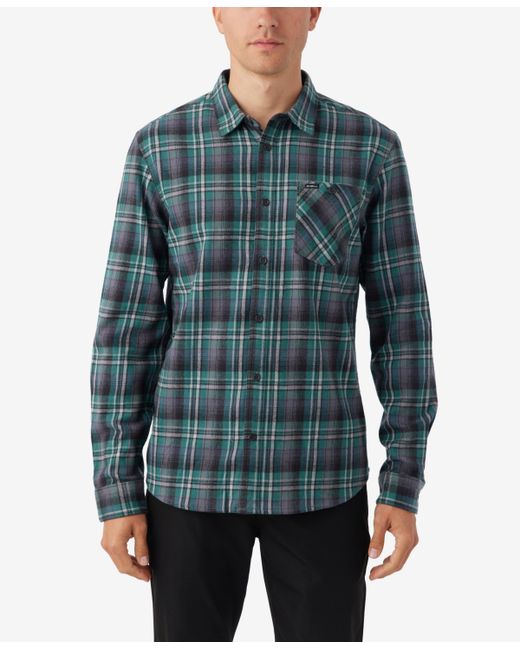 O'Neill Redmond Plaid Stretch Flannel Shirt