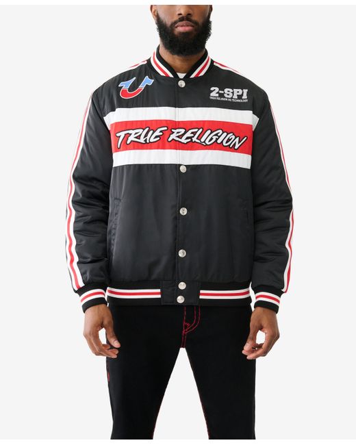 True Religion Tr Racing Bomber Jacket