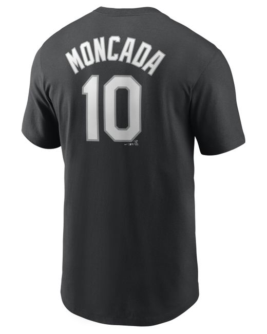 Nike Yoan Moncada Chicago White Sox Name and Number Player T-Shirt