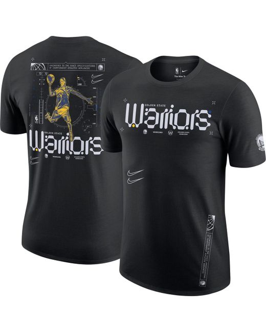 Nike Golden State Warriors Courtside Air Traffic Control Max90 T-shirt