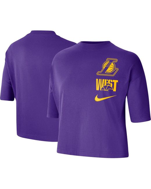 Nike Los Angeles Lakers Essential Boxy T-shirt