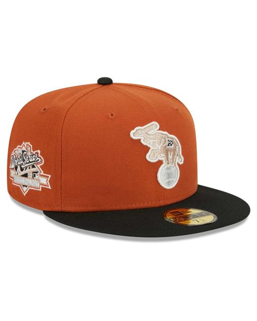 New Era Black Oakland Athletics 59FIFTY Fitted Hat