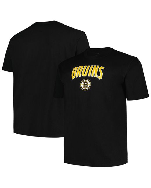 Profile Boston Bruins Big and Tall Arch Over Logo T-shirt