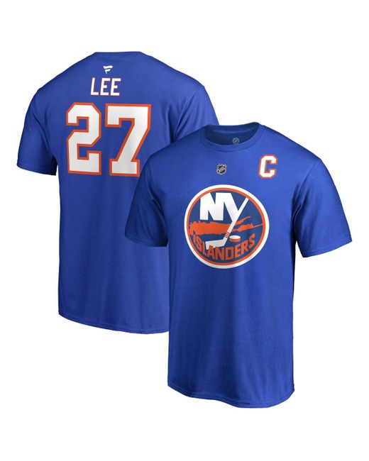 Fanatics Anders Lee New York Islanders Name and Number T-shirt