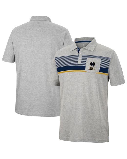 Colosseum Notre Fighting Irish Golfer Pocket Polo Shirt