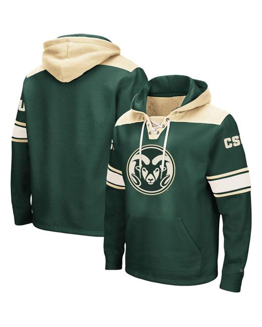 Colosseum Colorado State Rams 2.0 Lace-Up Pullover Hoodie