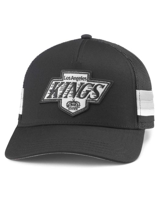 American Needle Los Angeles Kings HotFoot Stripes Trucker Adjustable Hat