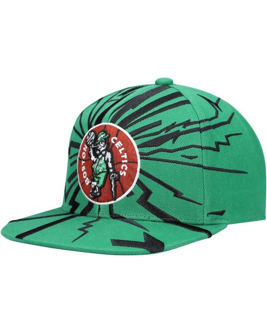 Mitchell & Ness Boston Celtics Hardwood Classics Earthquake Snapback Hat