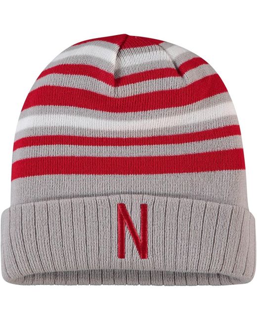 Top Of The World and Scarlet Nebraska Huskers All Day Cuffed Knit Hat