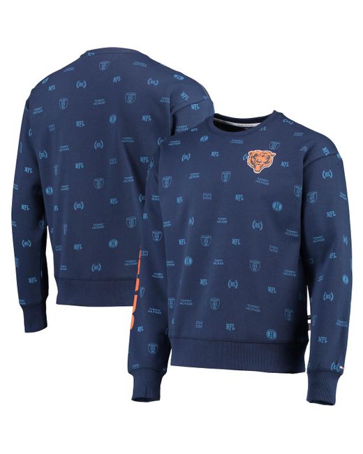 Tommy Hilfiger Chicago Bears Reid Graphic Pullover Sweatshirt