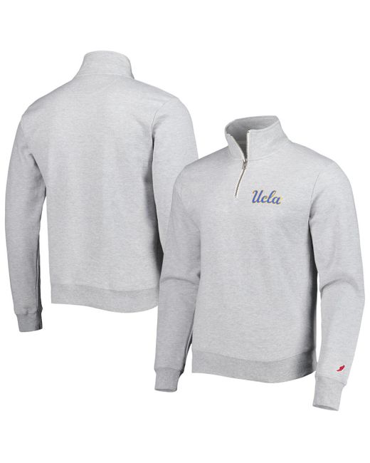 League Collegiate Wear Ucla Bruins Stack Essential Fleece Quarter-Zip Sweatshirt