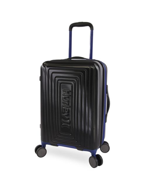 Hurley Suki 21 Hardside Spinner Suitcase Blue