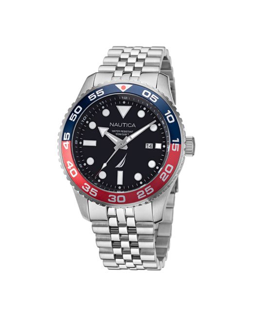 Nautica Tone Stainless Steel Bracelet Watch