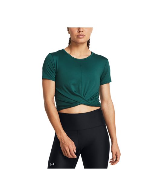 Under Armour Motion Crossover-Hem Cropped Top