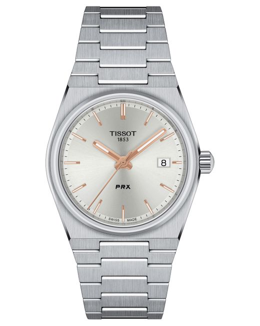 Tissot Prx Tone Stainless Steel Bracelet Watch 35mm