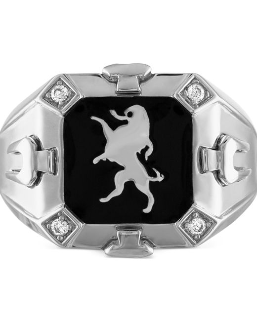 Bulova Crest of Bohemia Diamond 1/20 ct. t.w. Ring Sterling