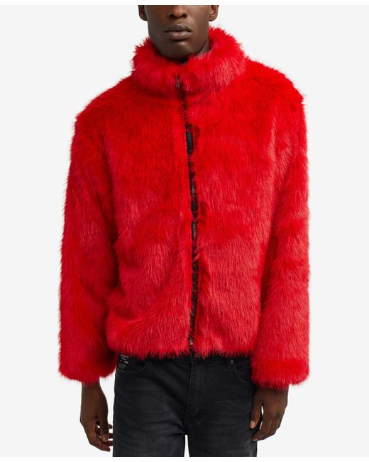 Reason Faux Fur Full Zip Jacket
