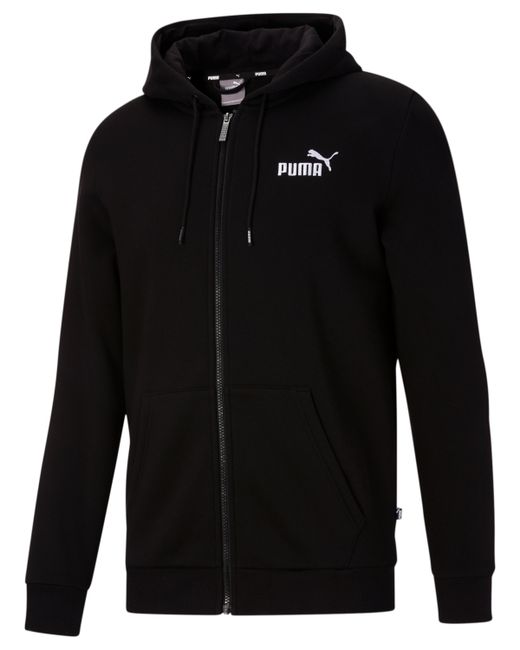 Puma Zip-Front Long Sleeve Small Logo Hoodie