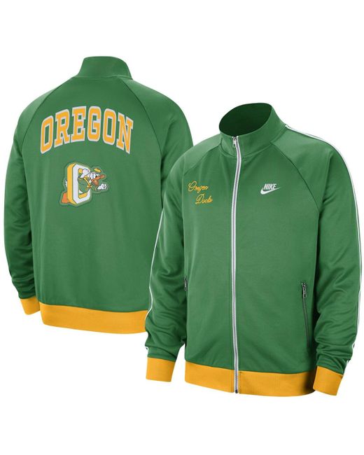 Nike Yellow Oregon Ducks Special Game Alternate Full-Zip Track Jacket