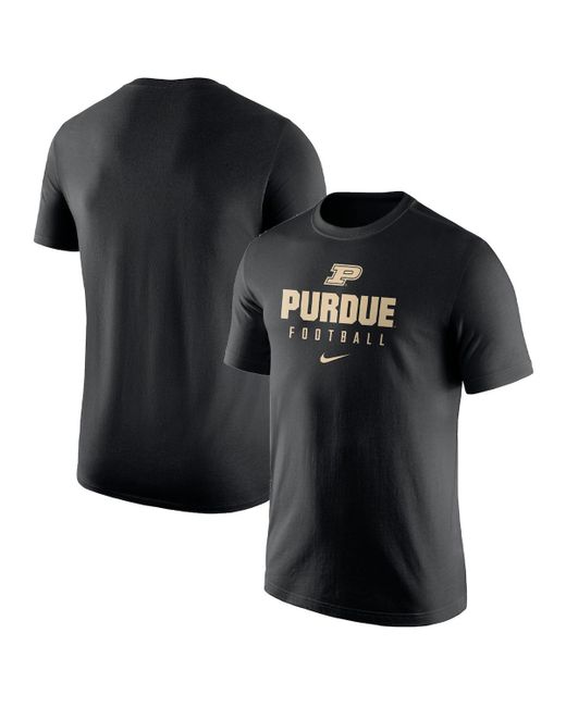 Nike Purdue Boilermakers Team Issue Performance T-shirt