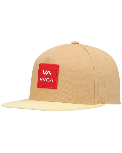 Rvca Square Snapback Hat