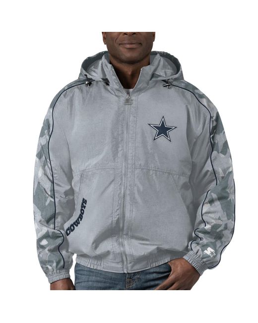 Starter Dallas Cowboys Throwback Thursday Night Lights Hoodie Full-Zip Jacket