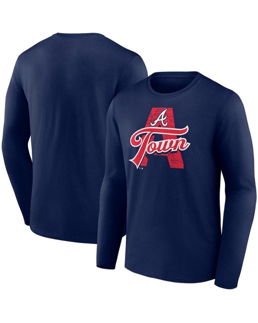 Fanatics Atlanta Braves A-Town Hometown Collection Long Sleeve T-shirt