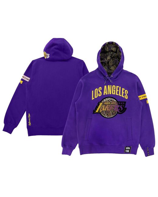 Two Hype and Nba x Los Angeles Lakers Culture Hoops Heavyweight Pullover Hoodie