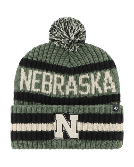 '47 Brand 47 Brand Nebraska Huskers Oht Military-Inspired Appreciation Bering Cuffed Knit Hat with Pom