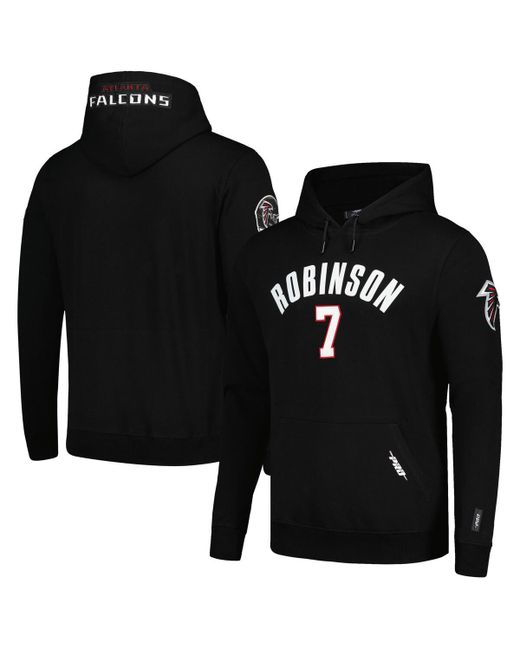 Pro Standard Bijan Robinson Atlanta Falcons Player Name and Number Pullover Hoodie