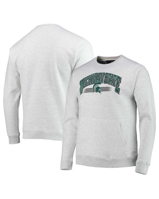 League Collegiate Wear Michigan State Spartans Upperclassman Pocket Pullover Sweatshirt