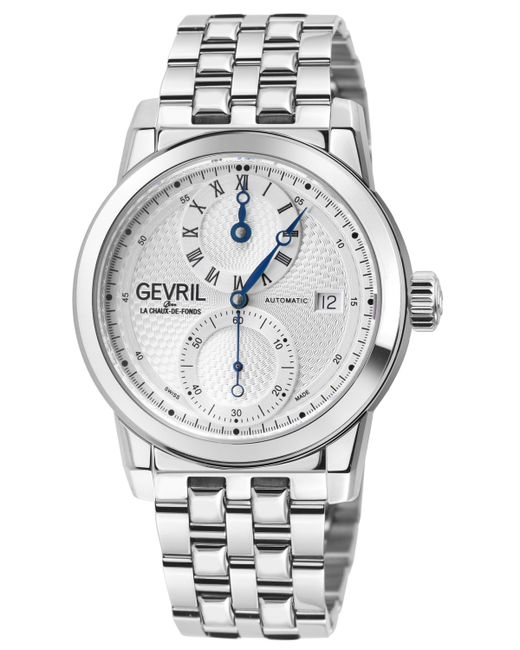 Gevril Gramercy Tone Stainless Steel Watch