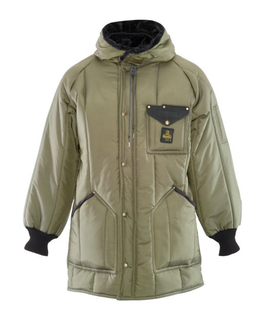 Refrigiwear Big Tall Iron-Tuff Ice Parka with Hood Water-Resistant Insulated Coat