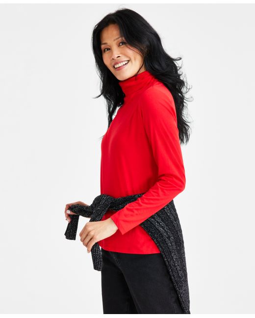 Style & Co Petite Classic Turtleneck Created for