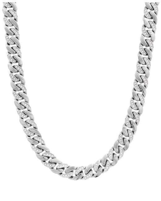 Legacy For Men By Simone I. Legacy for By Simone I. Smith Crystal Curb Link 24 Chain Necklace Gold-Tone Ion-Plate