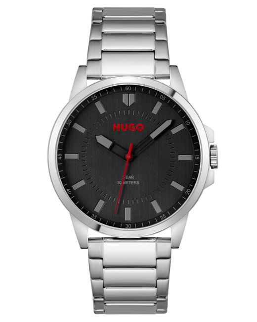 Hugo Boss First Tone Stainless Steel Bracelet Watch 43mm