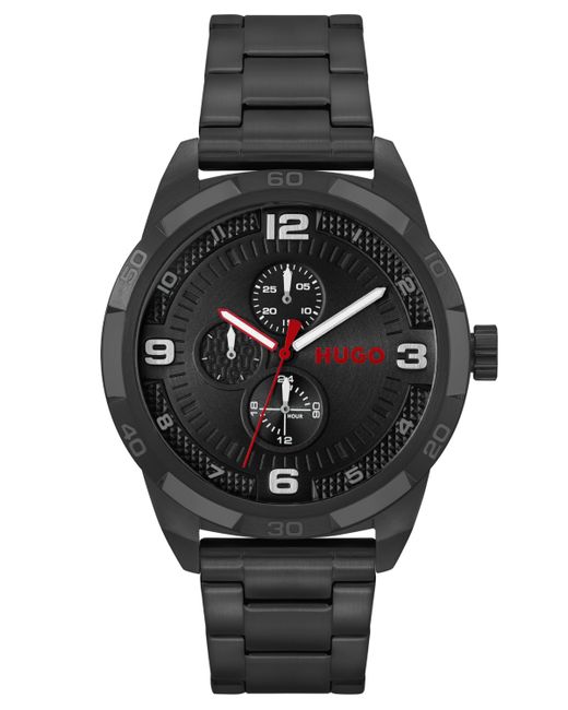 Hugo Boss Grip Ionic Plated Steel Bracelet Watch 46mm