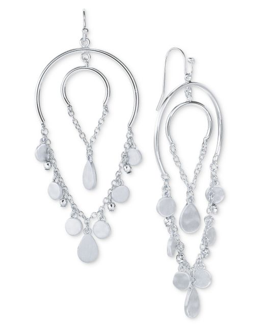 Style & Co Tone Beaded Chandelier Earrings Created for