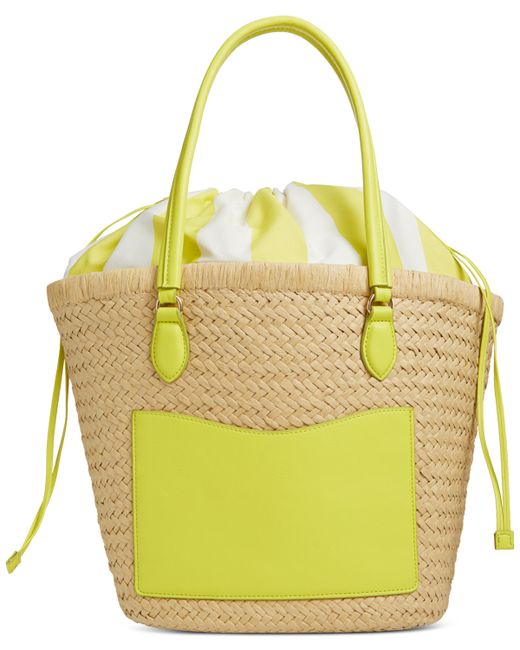On 34th Isabellaa Medium Drawstring Tote Created for lime Strp